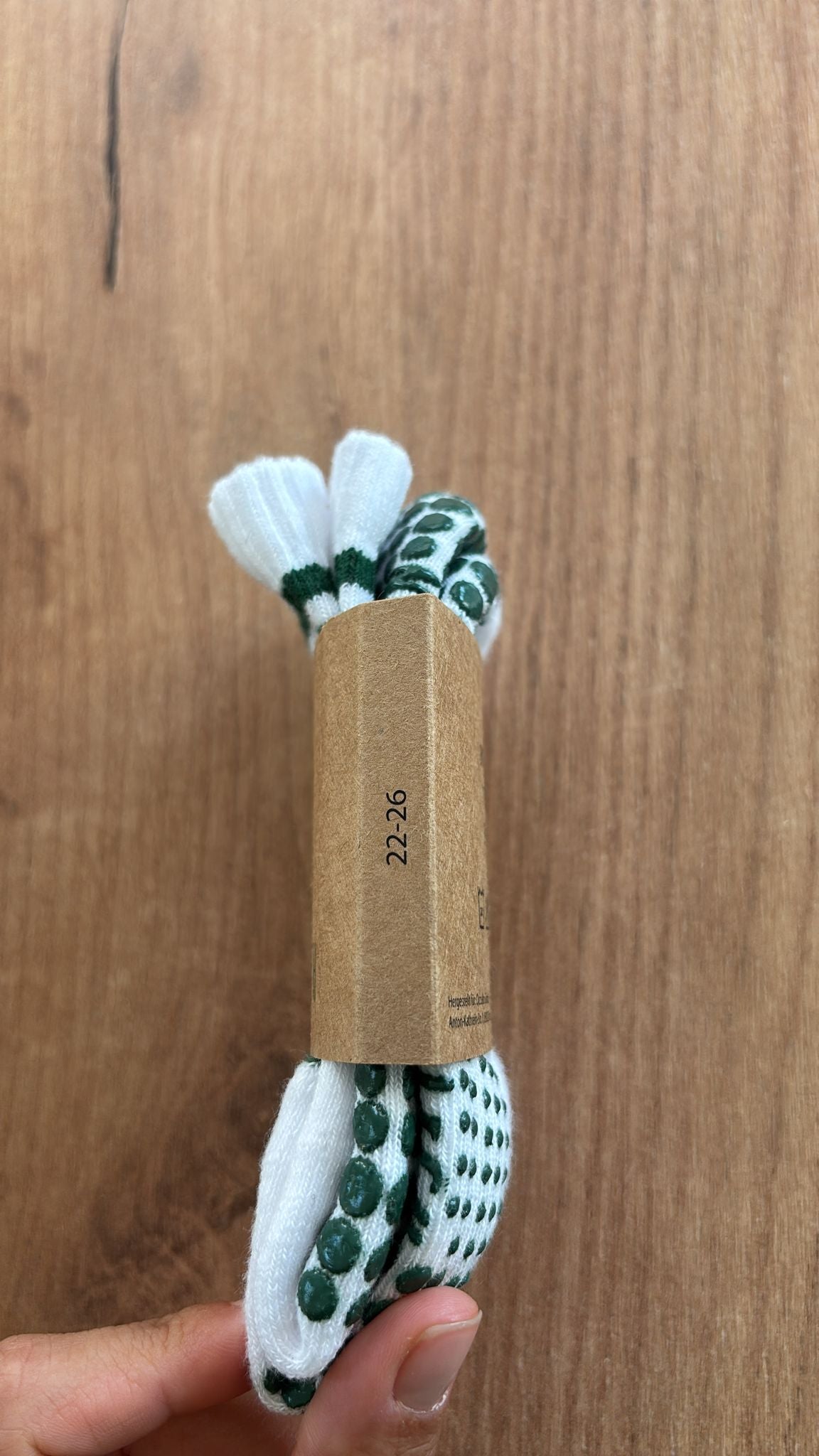 Stopper-Socken „NETT&NiEDLiCH“ – Größe 22–26